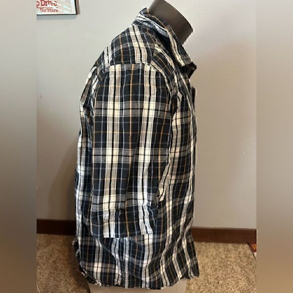 Carhartt Relaxed Fit Mens XL Plaid Short Sleeve Button Down - Picture 5 of 7